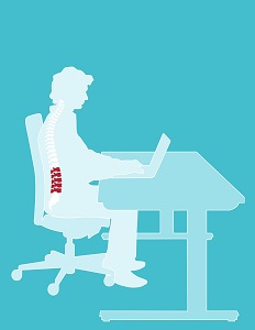 Position ergonomique au travail