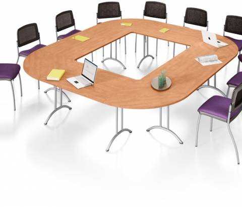 Tables de réunion polyvalentes